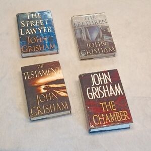 John Grisham Hard Cover 1st Edition Book Set!